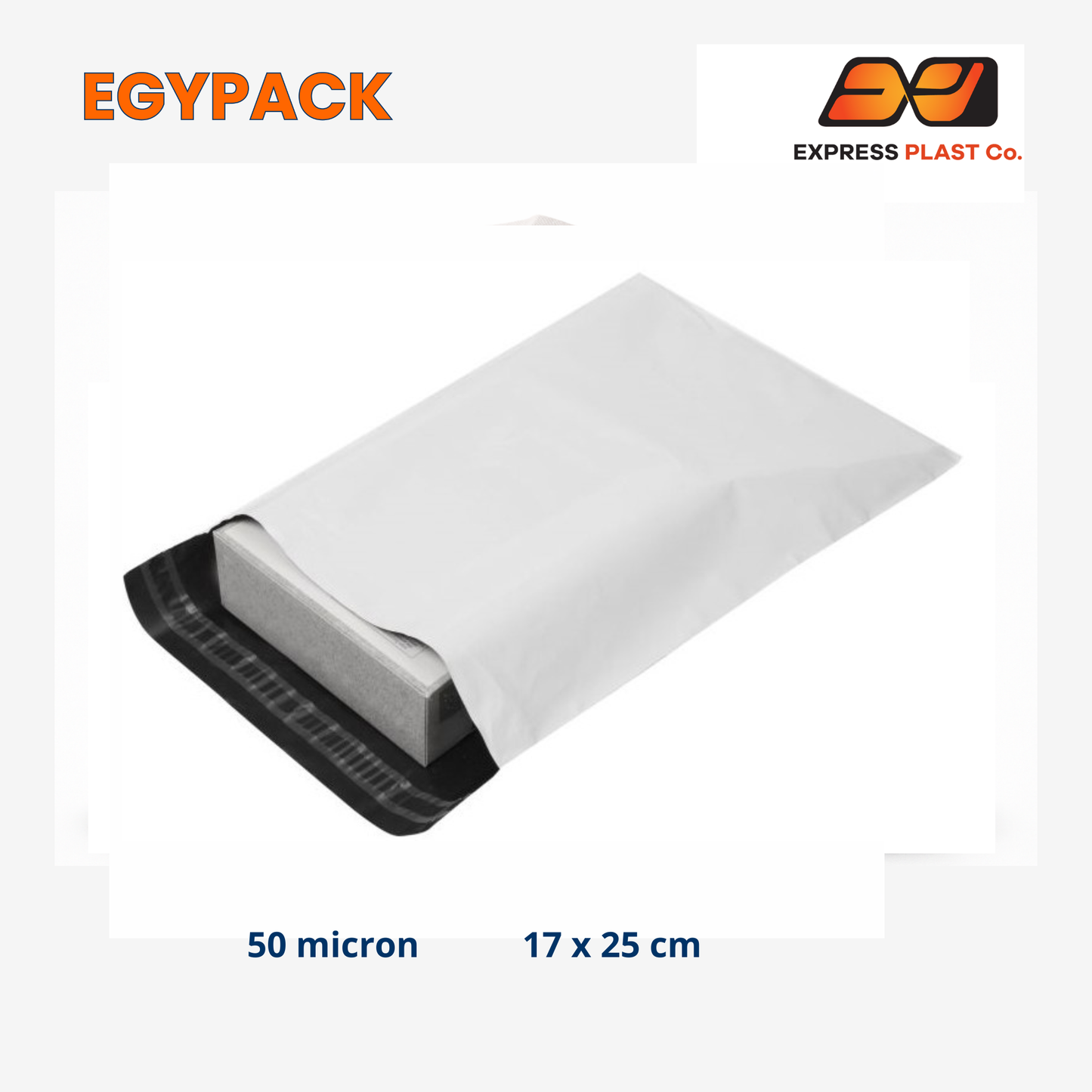 BUSTA COURIER IN PE – 50 µm – 17 × 25 cm – COLORE GRIGIO – SPEDIZIONE E-COMMERCE – CHIUSURA AUTOADESIVA – CONFEZIONE DA 100 PZ