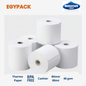 THERMAL ROLL FOR CASHIER BPA FREE – 48gsm – 80mm Width – 80m Length – Pack of 15 roll