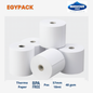 THERMAL ROLL FOR POS BPA FREE – 48gsm – 57mm Width – 18m Length – Pack of 84 rolls